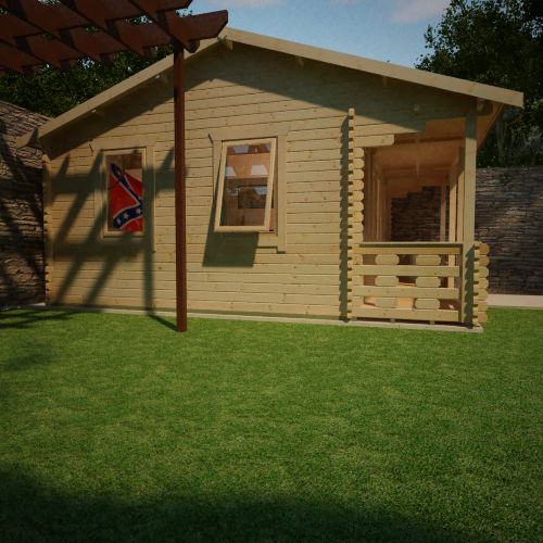 The Libbymae 44mm log cabin