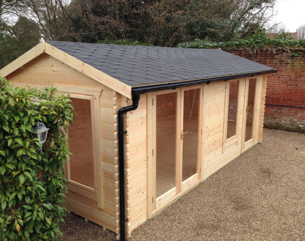 20ft x 10ft Pendleton Bespoke Log Cabin