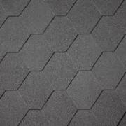 Roofing shingles in grey