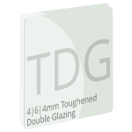 toughened-double-glazing 4mm toughened double glazing