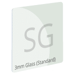 3mm Glass Standard - Single Glazing