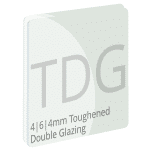 4mm Toughened Double Glazing